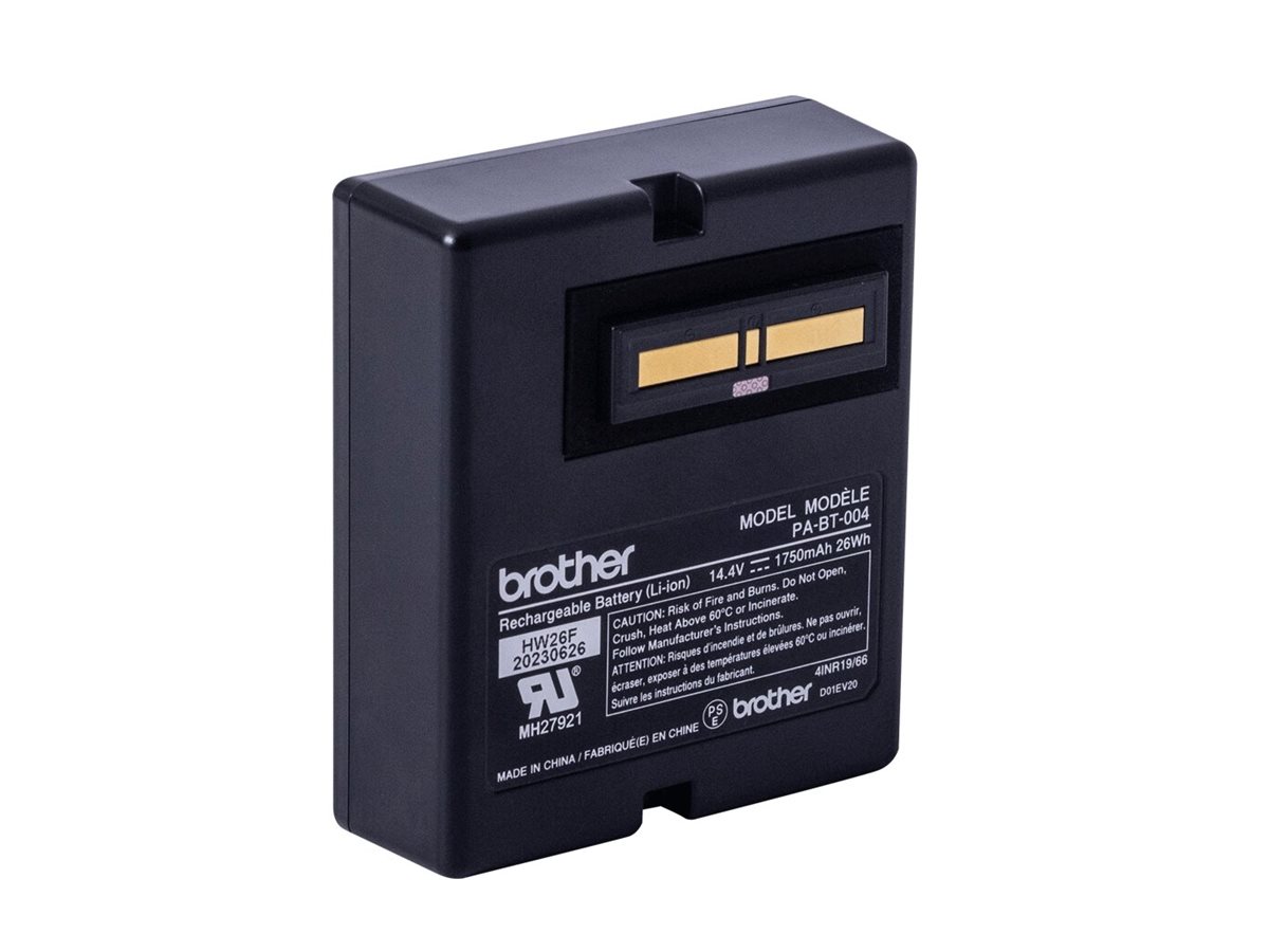457676-pabt004-4977766836647-0.webp Brother Rechargeable lithium-ion battery for TD-2D label printers PA-BT-004