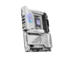 Motininė plokštė MSI MPG Z890 EDGE TI WIFI su LGA1851 lizdu. Vaizdas iš šono