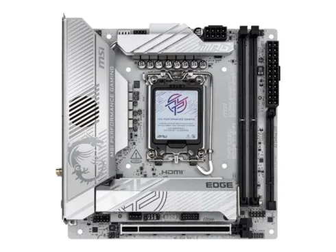 MSI MPG Z890I EDGE TI WIFI   Processor family Intel   Processor socket LGA1851   Supported hard disk drive interfaces SATA, M.2   Number of SATA connectors 2