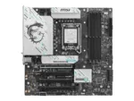 Motininė plokštė MSI B860M GAMING PLUS WIFI, viršutinė dalis su jungtimis