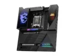 MSI MEG X870E GODLIKE motininė plokštė, viršutinis kampas