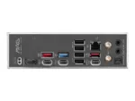 Motininė plokštė MSI MAG B850 TOMAHAWK MAX WIFI, matoma iš šono