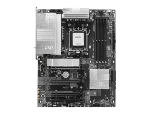 MSI PRO B850-P WIFI su AMD procesoriumi ir DDR5 atmintimi