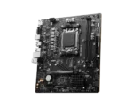 MSI PRO A620M-B   Processor family AMD   Processor socket AM5   DDR5   Supported hard disk drive interfaces SATA, M.2   Number of SATA connectors 4