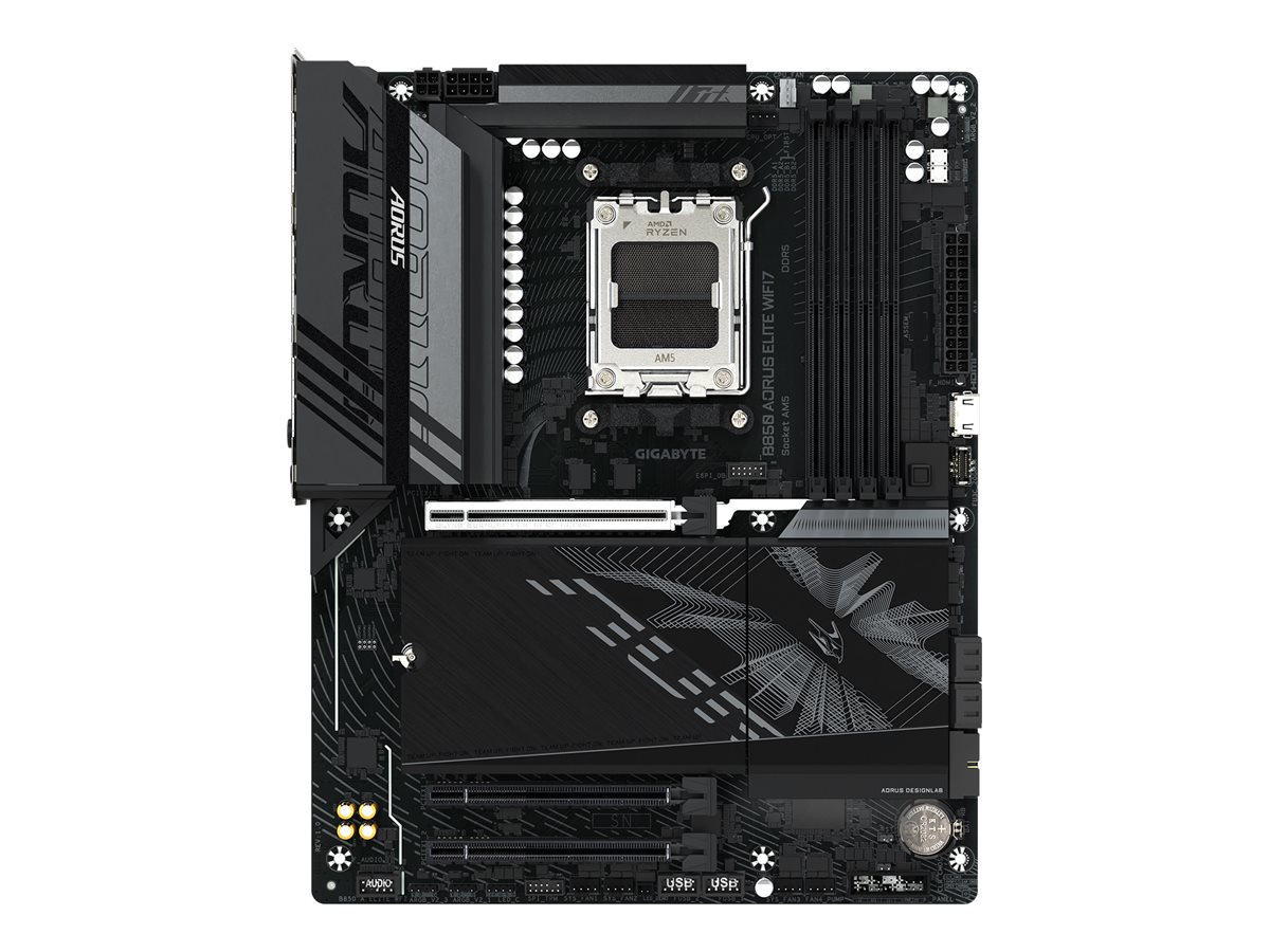 458231-b850-a-elite-wf7-4719331866105-0.webp Gigabyte B850 A ELITE WF7 Processor family AMD Processor socket AM5 DDR5 Supported hard disk drive interfaces SATA, M.2 Number of SATA connectors 4