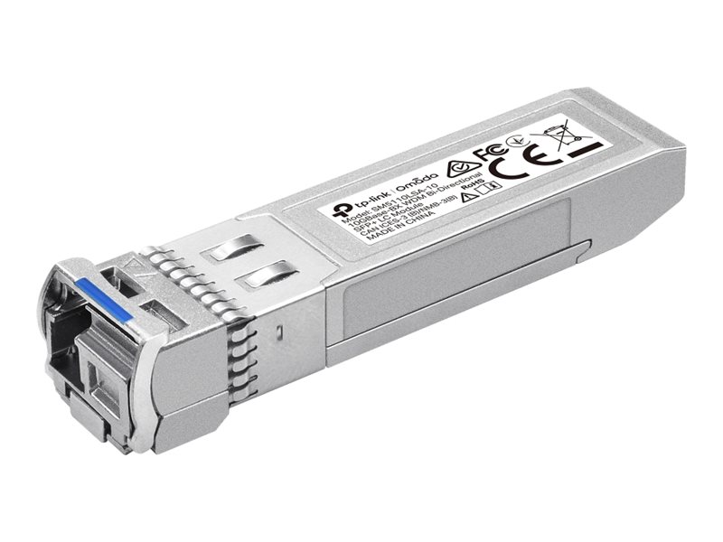 459569-sm5110lsa-10-8885020622928-0.webp TP-LINK SM5110LSA-10 Omada 10Gbase-BX Single-Mode WDM Bi-Directional SFP+ Module TP-LINK