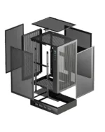 Deepcool PC Gaming Case   CH170 DIGITAL   Black   Mini ITX   ATX PS2
