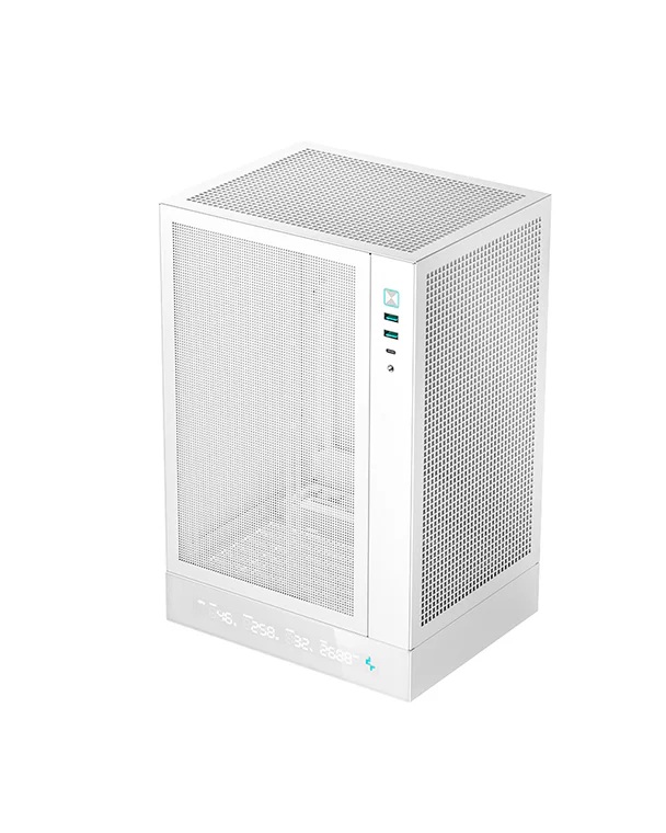 459606-r-ch170-whnpi0d-g-1-6933412774211-0.webp Deepcool PC Gaming Case CH170 DIGITAL White Mini ITX ATX PS2