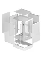Deepcool PC Gaming Case   CH170 DIGITAL   White   Mini ITX   ATX PS2