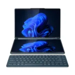 Lenovo Yoga Book 9 14IAH10   Tidal Teal   2×14 ”   OLED   Touchscreen   2.8K WQXGA+   2880 x 1800 pixels   Glossy   Intel Core Ultra 7   255H   32 GB   Soldered LPDDR5x   Solid-state drive capacity 1000 GB   Intel Arc Graphics   Windows 11 Pro   802.11be   Bluetooth version 5.4   Keyboard language Nordic   Keyboard backlit   Warranty 24 month(s)   Battery warranty 12 month(s)