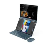 Lenovo Yoga Book 9 14IAH10   Tidal Teal   2×14 ”   OLED   Touchscreen   2.8K WQXGA+   2880 x 1800 pixels   Glossy   Intel Core Ultra 7   255H   32 GB   Soldered LPDDR5x   Solid-state drive capacity 1000 GB   Intel Arc Graphics   Windows 11 Pro   802.11be   Bluetooth version 5.4   Keyboard language Nordic   Keyboard backlit   Warranty 24 month(s)   Battery warranty 12 month(s)
