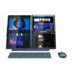 Lenovo Yoga Book 9 14IAH10   Tidal Teal   2×14 ”   OLED   Touchscreen   2.8K WQXGA+   2880 x 1800 pixels   Glossy   Intel Core Ultra 7   255H   32 GB   Soldered LPDDR5x   Solid-state drive capacity 1000 GB   Intel Arc Graphics   Windows 11 Pro   802.11be   Bluetooth version 5.4   Keyboard language Nordic   Keyboard backlit   Warranty 24 month(s)   Battery warranty 12 month(s)