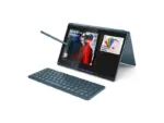 Lenovo Yoga Book 9 14IAH10   Tidal Teal   2×14 ”   OLED   Touchscreen   2.8K WQXGA+   2880 x 1800 pixels   Glossy   Intel Core Ultra 7   255H   32 GB   Soldered LPDDR5x   Solid-state drive capacity 1000 GB   Intel Arc Graphics   Windows 11 Pro   802.11be   Bluetooth version 5.4   Keyboard language Nordic   Keyboard backlit   Warranty 24 month(s)   Battery warranty 12 month(s)