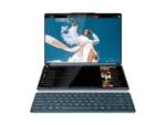 Lenovo Yoga Book 9 14IAH10   Tidal Teal   2×14 ”   OLED   Touchscreen   2.8K WQXGA+   2880 x 1800 pixels   Glossy   Intel Core Ultra 7   255H   32 GB   Soldered LPDDR5x   Solid-state drive capacity 1000 GB   Intel Arc Graphics   Windows 11 Pro   802.11be   Bluetooth version 5.4   Keyboard language Nordic   Keyboard backlit   Warranty 24 month(s)   Battery warranty 12 month(s)