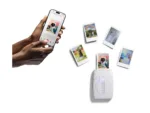 Fujifilm   instax mini Link 3   Colour   ZINK Zero-Ink   Photo Printer   Clay White