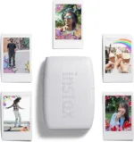 Fujifilm   instax mini Link 3   Colour   ZINK Zero-Ink   Photo Printer   Clay White