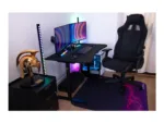 Arozzi Gaming Desk   Arena Small   Pure Black