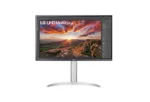 LG   27UP850K-W   27 ”   IPS   UHD   16:9   60 Hz   5 ms   3840 x 2160 pixels   400 cd/m²   HDMI ports quantity 2
