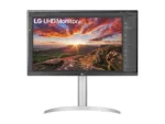 LG   27UP850K-W   27 ”   IPS   UHD   16:9   60 Hz   5 ms   3840 x 2160 pixels   400 cd/m²   HDMI ports quantity 2