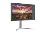 LG   27UP850K-W   27 ”   IPS   UHD   16:9   60 Hz   5 ms   3840 x 2160 pixels   400 cd/m²   HDMI ports quantity 2