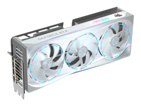 Gigabyte AORUS GeForce RTX 5080 MASTER ICE 16G   NVIDIA   16 GB   GeForce RTX 5080   GDDR7   HDMI ports quantity 1   PCI-E 5.0   Memory clock speed 2805 MHz