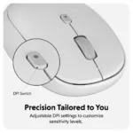 Hyper Next Bluetooth Mouse   Wireless   White