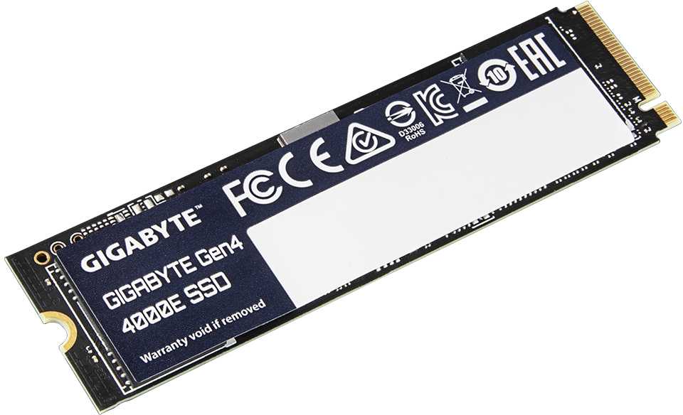 464143-g440e1tb-4719331860059-0.webp Gigabyte G440E1TB 1000 GB Solid-state drive interface PCI-Express 4.0 x4, NVMe 1.4 Read speed 4000 MB/s Write speed 3900 MB/s