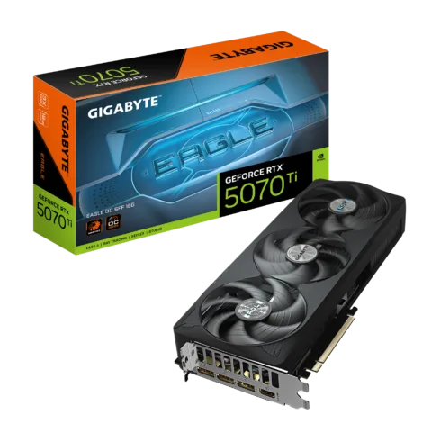Gigabyte GeForce RTX 5070 Ti EAGLE OC SFF 16G   NVIDIA   16 GB   GeForce RTX 5070 Ti   GDDR7   HDMI ports quantity 1   PCI-E 5.0