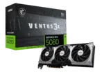 MSI GeForce RTX 5080 16G VENTUS 3X OC   NVIDIA   16 GB   GeForce RTX 5080   HDMI ports quantity 1   PCI Express Gen 5   Memory clock speed 2655 MHz
