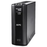 Schneider Electric APC Back-UPS Pro, Tower, 10x IEC C13 outlets, AVR, LCD, user-replaceable battery   BR1500GI   1500 VA   865 W   230 V