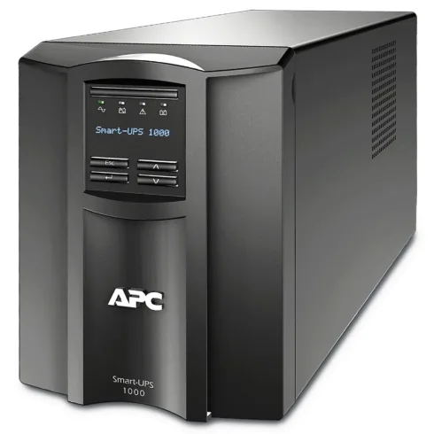 Schneider Electric APC Smart-UPS, Tower, 8x IEC C13 outlets, SmartConnect Port+SmartSlot, AVR, LCD   SMT1000IC   1000 VA   700 W   230 V