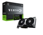 MSI GeForce RTX 5070 12G VENTUS 2X OC   NVIDIA   12 GB   GeForce RTX 5070   GDDR7   HDMI ports quantity 1   PCI Express Gen 5
