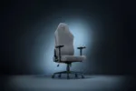 Razer Multi Layered Fabric/Steel   Gaming Chair   Iskur V2 X   Light Grey