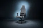 Razer Multi Layered Fabric/Steel   Gaming Chair   Iskur V2 X   Light Grey