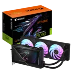 Gigabyte AORUS GeForce RTX 5090 XTREME WATERFORCE 32G   NVIDIA   32 GB   GeForce RTX 5090   GDDR7   HDMI ports quantity 1   PCI-E 5.0