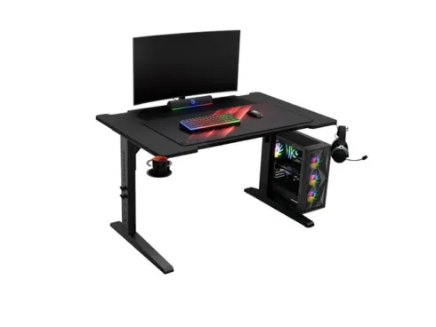 Genesis Gaming Desk   Holm 120 Modular   Black