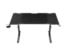 Genesis   Modular Gaming Desk   Holm 140 RGB   Anthracite Black