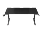Genesis   Modular Gaming Desk   Holm 160 RGB   Anthracite Black