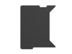 Genesis   Holm Modular Side Desk Top Left 60cm   NDS-2282   Anthracite Black