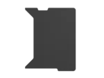 Genesis   Holm Modular Side Desk Top Right 60cm   NDS-2283   Anthracite Black