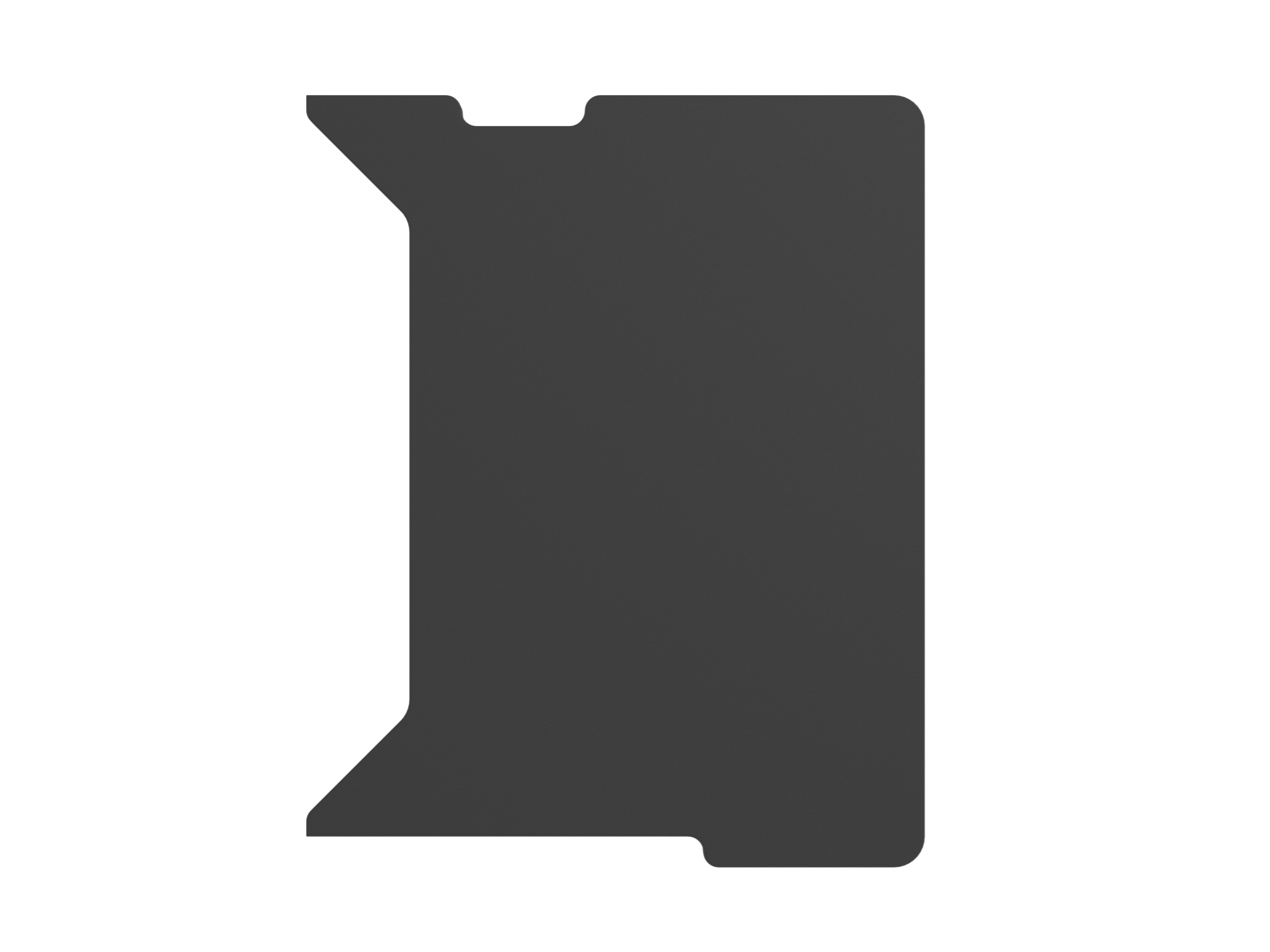 465297-nds-2283-5901969445985-0.webp Genesis Holm Modular Side Desk Top Right 60cm NDS-2283 Anthracite Black