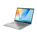 Asus Vivobook S14   Cool Silver   14 ”   IPS   WUXGA   60 Hz   1920 x 1200 pixels   Anti-glare   Intel Core i5   i5-13420H   16 GB   DDR5   Solid-state drive capacity 512 GB   Intel Graphics   Windows 11 Home   802.11ax   Bluetooth version 5.3   Keyboard language US international   Keyboard backlit   Battery warranty 12 month(s)   Warranty 24 month(s)