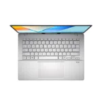 Asus Vivobook S14   Cool Silver   14 ”   IPS   WUXGA   60 Hz   1920 x 1200 pixels   Anti-glare   Intel Core i5   i5-13420H   16 GB   DDR5   Solid-state drive capacity 512 GB   Intel Graphics   Windows 11 Home   802.11ax   Bluetooth version 5.3   Keyboard language US international   Keyboard backlit   Battery warranty 12 month(s)   Warranty 24 month(s)