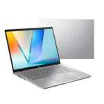 Asus Vivobook S14   Cool Silver   14 ”   IPS   WUXGA   60 Hz   1920 x 1200 pixels   Anti-glare   Intel Core i5   i5-13420H   16 GB   DDR5   Solid-state drive capacity 512 GB   Intel Graphics   Windows 11 Home   802.11ax   Bluetooth version 5.3   Keyboard language US international   Keyboard backlit   Battery warranty 12 month(s)   Warranty 24 month(s)