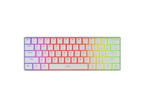 Genesis   THOR 660 G2   Gaming Keyboard   Wireless/Wired   US   RGB   White   2.4GHz, Bluetooth, USB-C   Linear