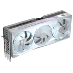 Vaizdo plokštė GIGABYTE GV-N5090AORUSM ICE-32GD, šoninis vaizdas