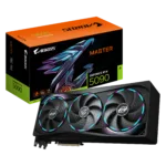 Gigabyte AORUS GeForce RTX 5090 MASTER 32G   NVIDIA   32 GB   GeForce RTX 5090   GDDR7   HDMI ports quantity 1   PCI-E 5.0