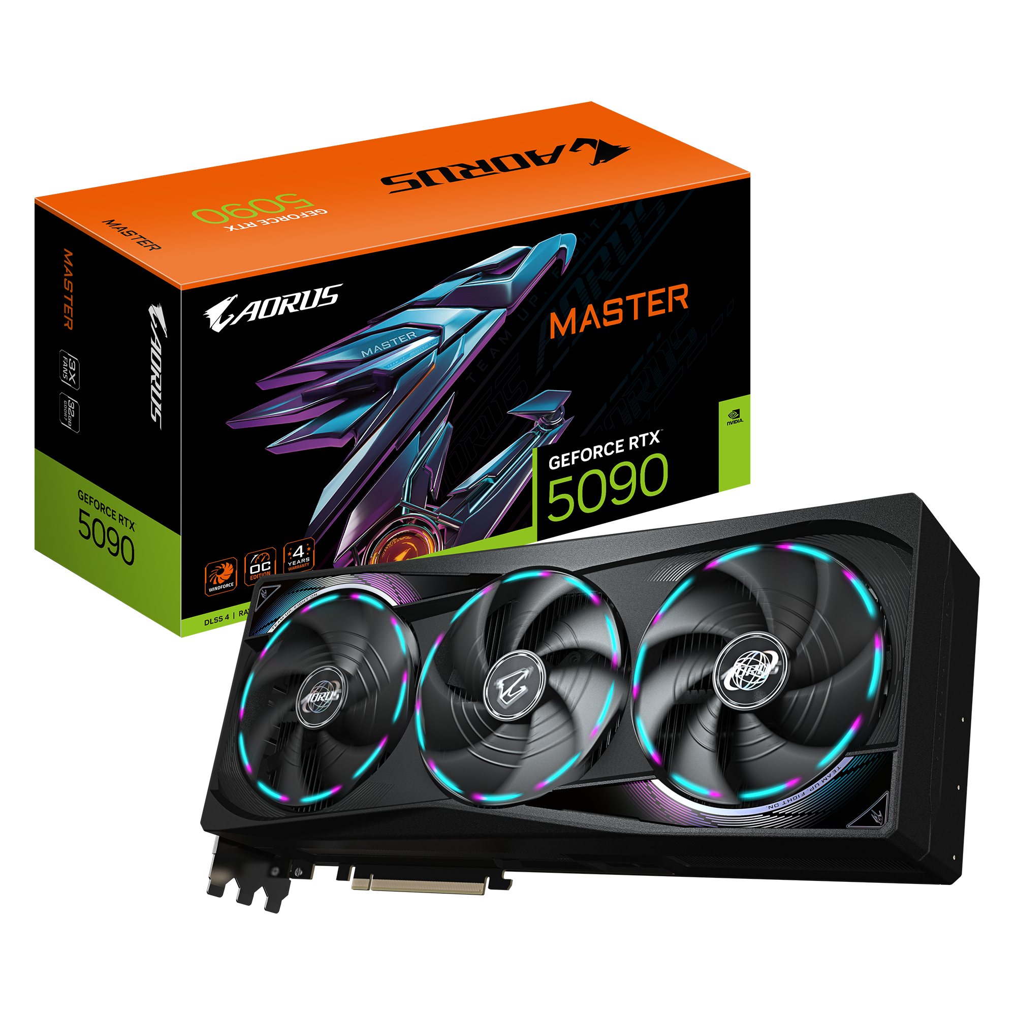 465522-gv-n5090aorus-m-32gd-4719331355807-0.webp Gigabyte AORUS GeForce RTX 5090 MASTER 32G NVIDIA 32 GB GeForce RTX 5090 GDDR7 HDMI ports quantity 1 PCI-E 5.0
