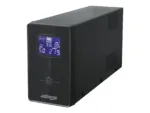 EnerGenie UPS with USB and LCD display, Black   EG-UPS-034   1500 VA   900 W