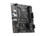 MSI PRO B760M-B DDR4   Processor family Intel   Processor socket LGA1700   DDR4   Supported hard disk drive interfaces SATA, M.2   Number of SATA connectors 4